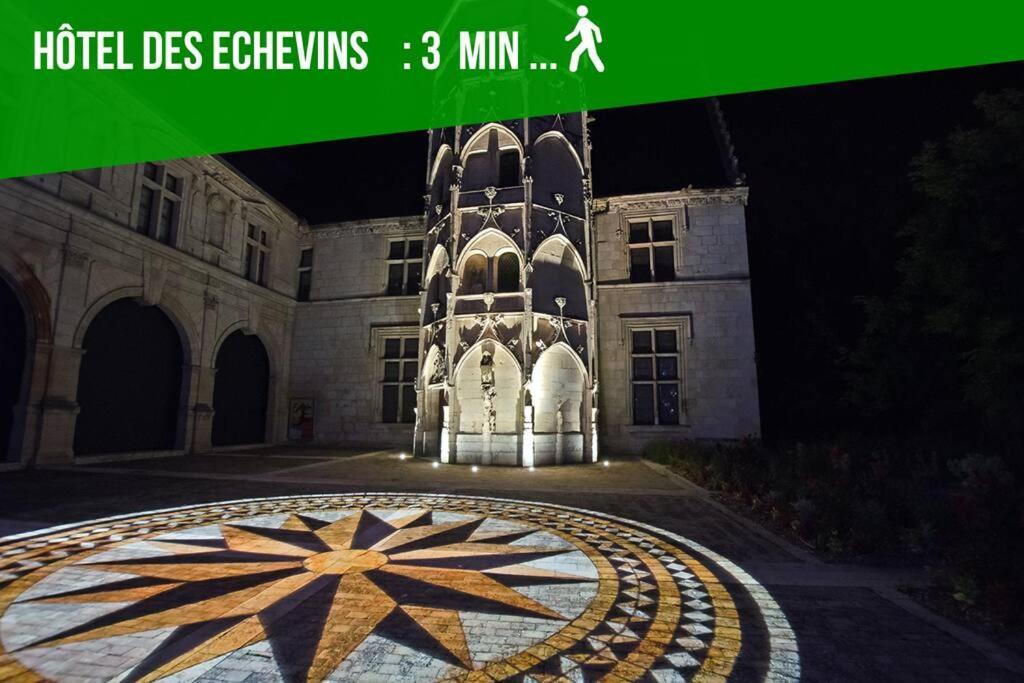 Les Quatre Piliers - 1 Min Palais Jacques Coeur Appartement Bourges